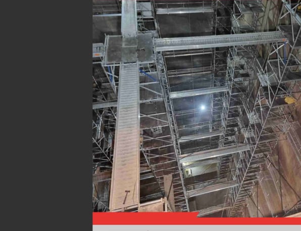 BOILER SCAFFOLDING SYSTEM